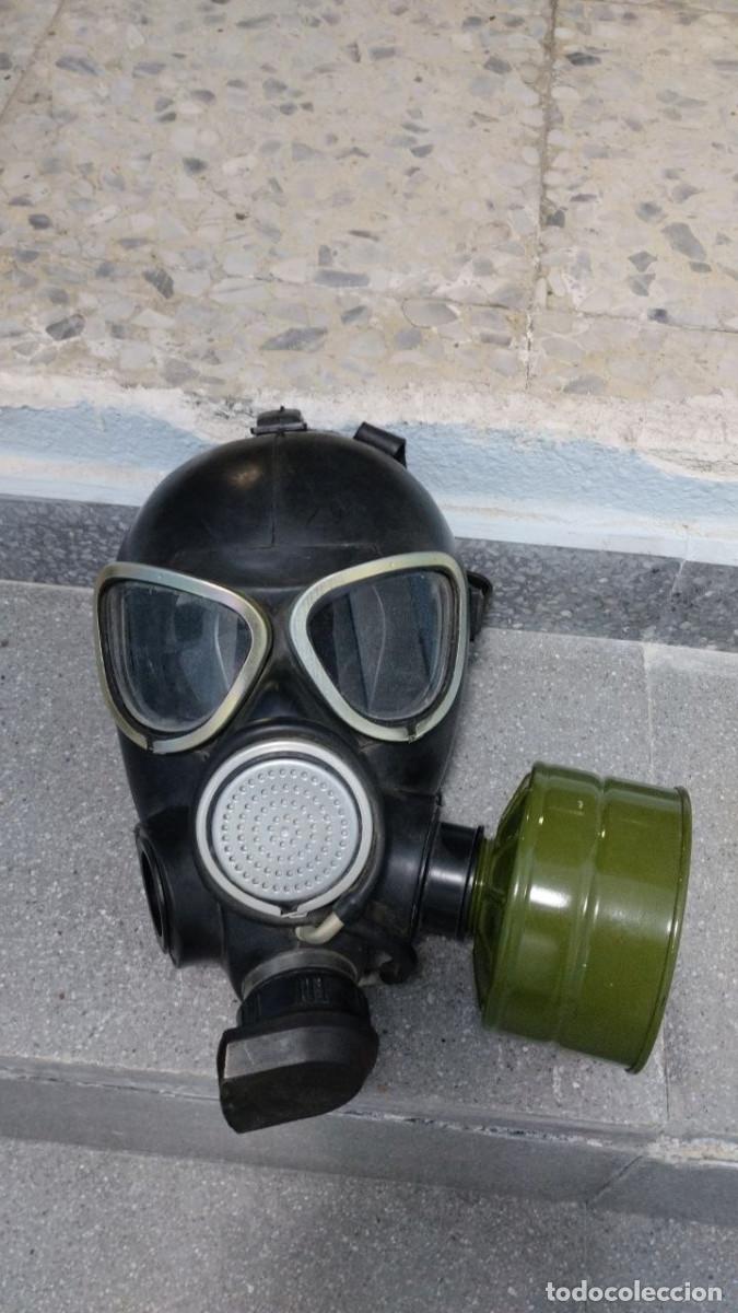 Militaria: M&aacute;scara antig&aacute;s sovi&eacute;tica