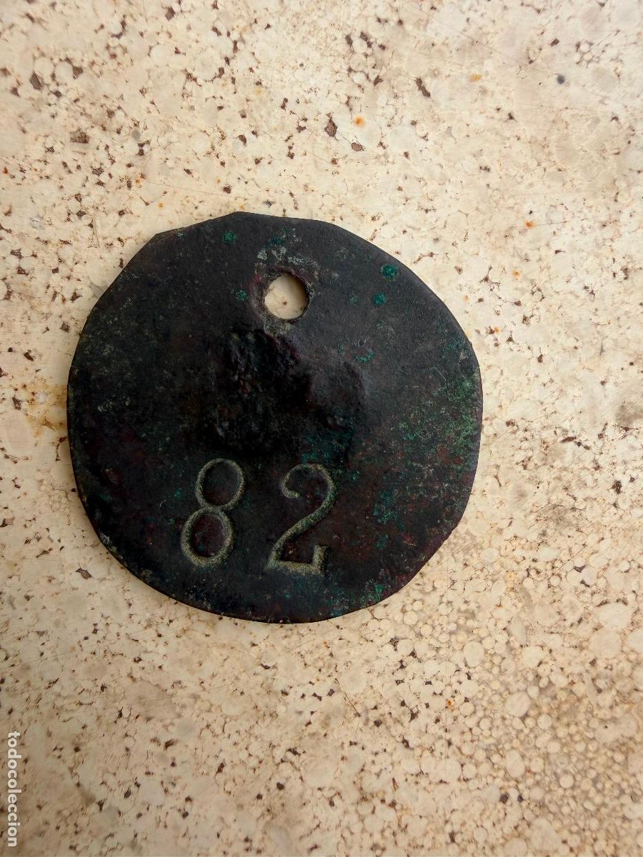 Militaria: Chapa artesanal n. 82 - Foto 2