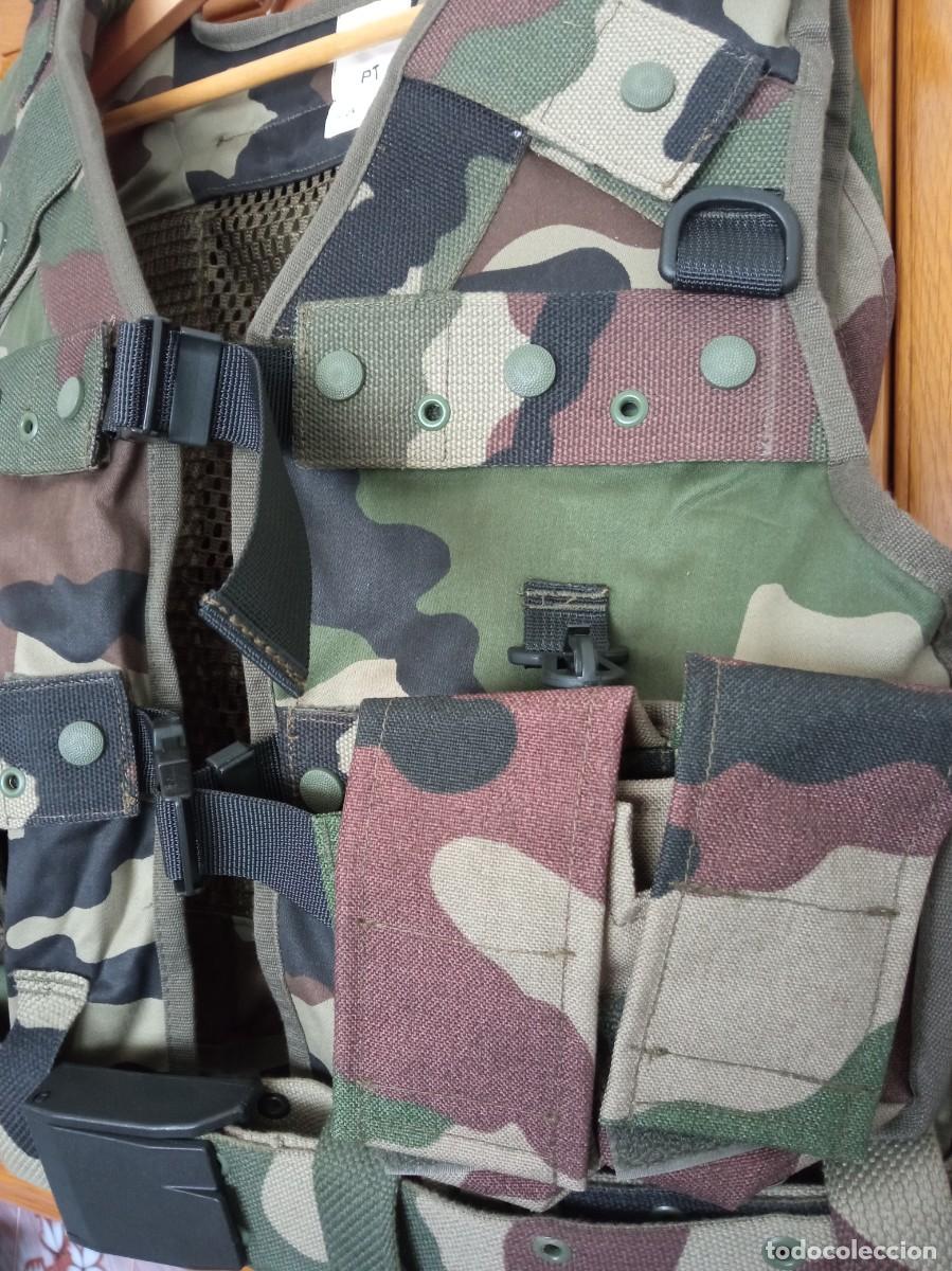 Militaria: Chaleco t&aacute;ctico militar Ej&eacute;rcito Franc&eacute;s M - Foto 2