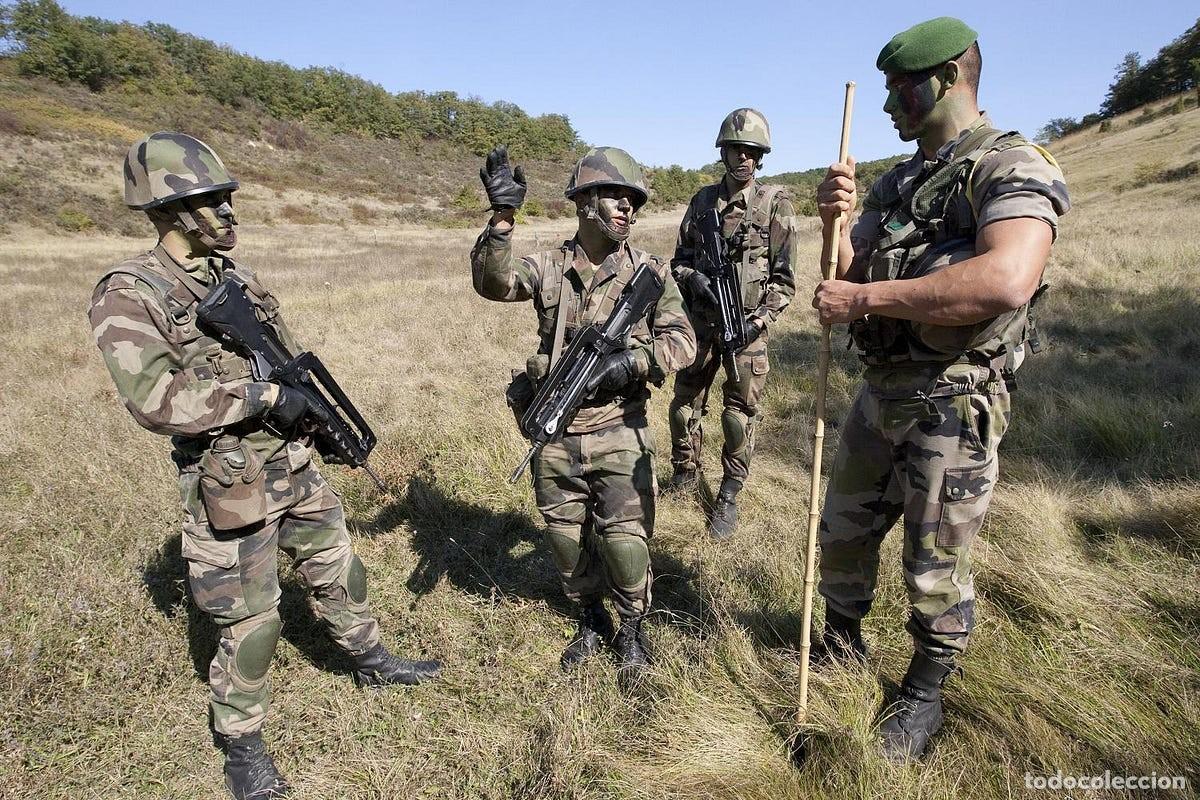 Militaria: Chaleco t&aacute;ctico militar Ej&eacute;rcito Franc&eacute;s M - Foto 7