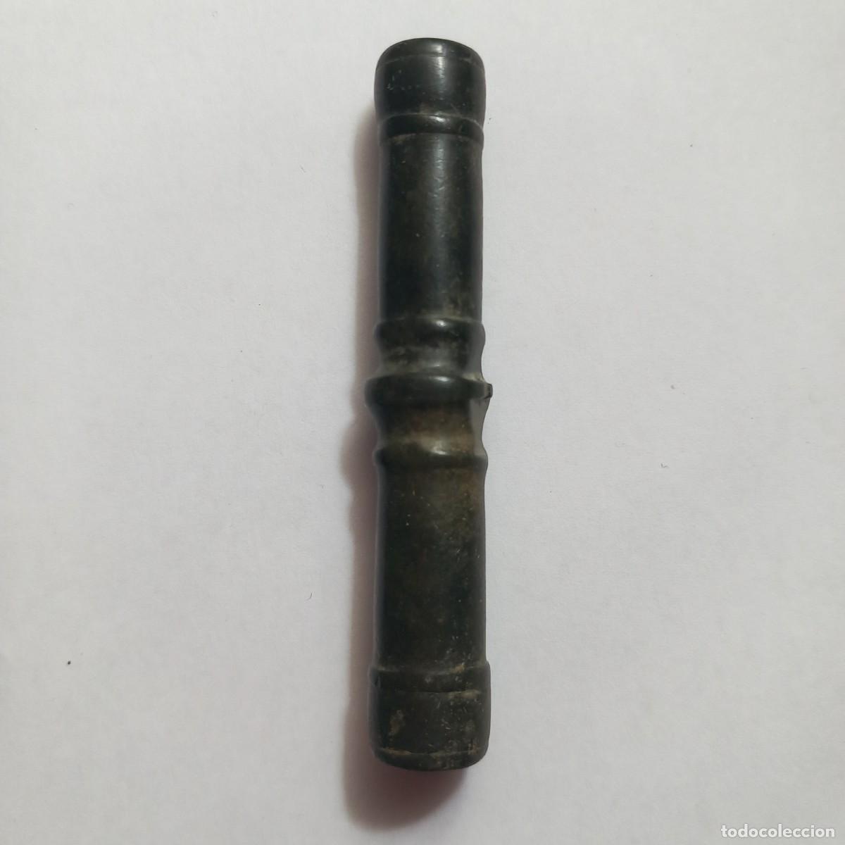 Militaria: Bonito mechero de bronce de la guerra de independencia.