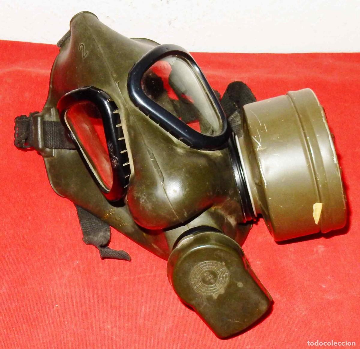 Militaria: M&aacute;scara antigas antigua - Foto 2