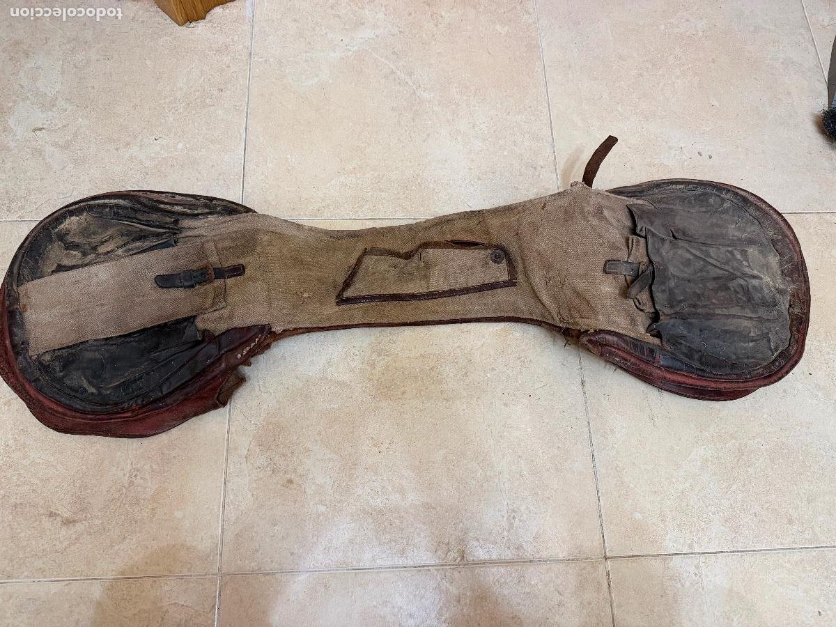 Militaria: Alforjas de caballer&iacute;a