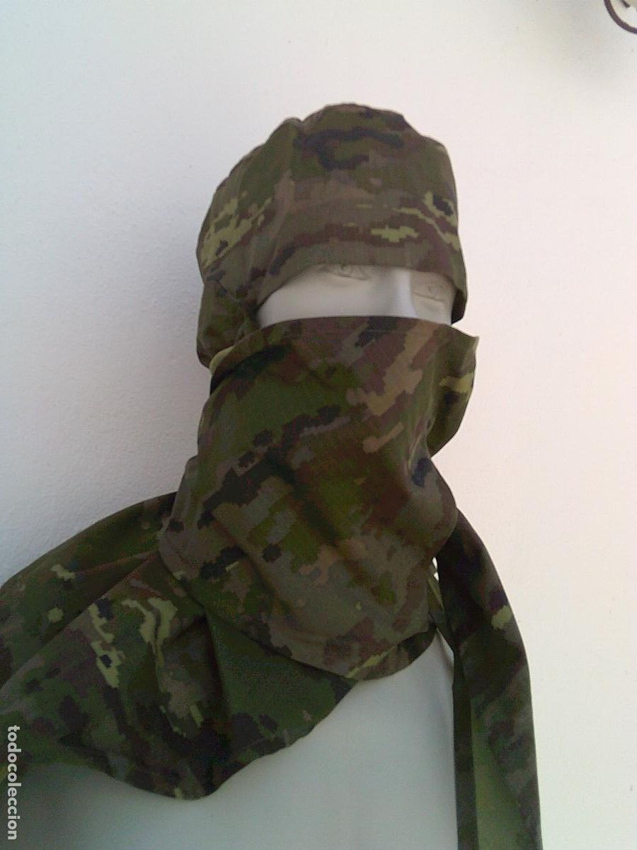 Militaria: Gorro pa&ntilde;uelo francotirador ejercito