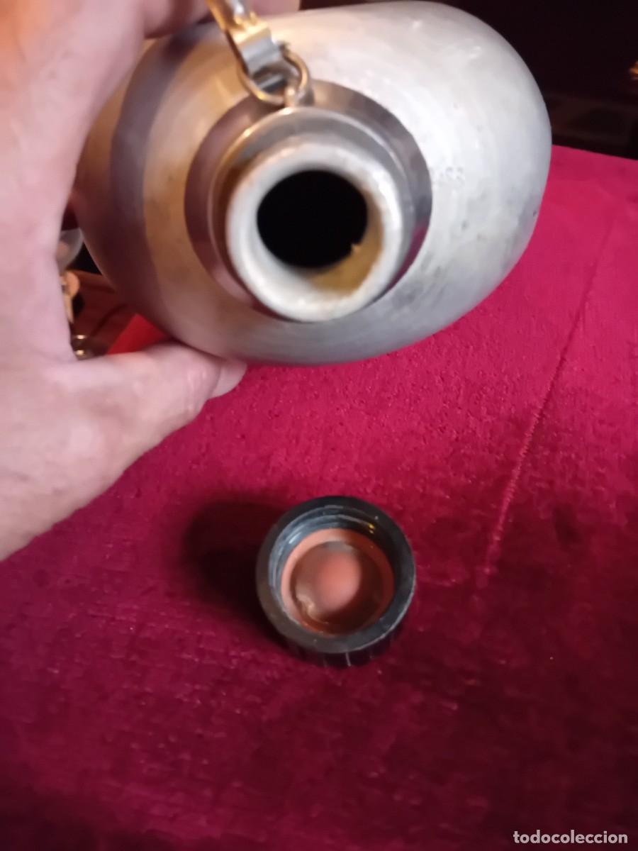 Militaria: Cantimplora de aluminio antigua - Foto 6
