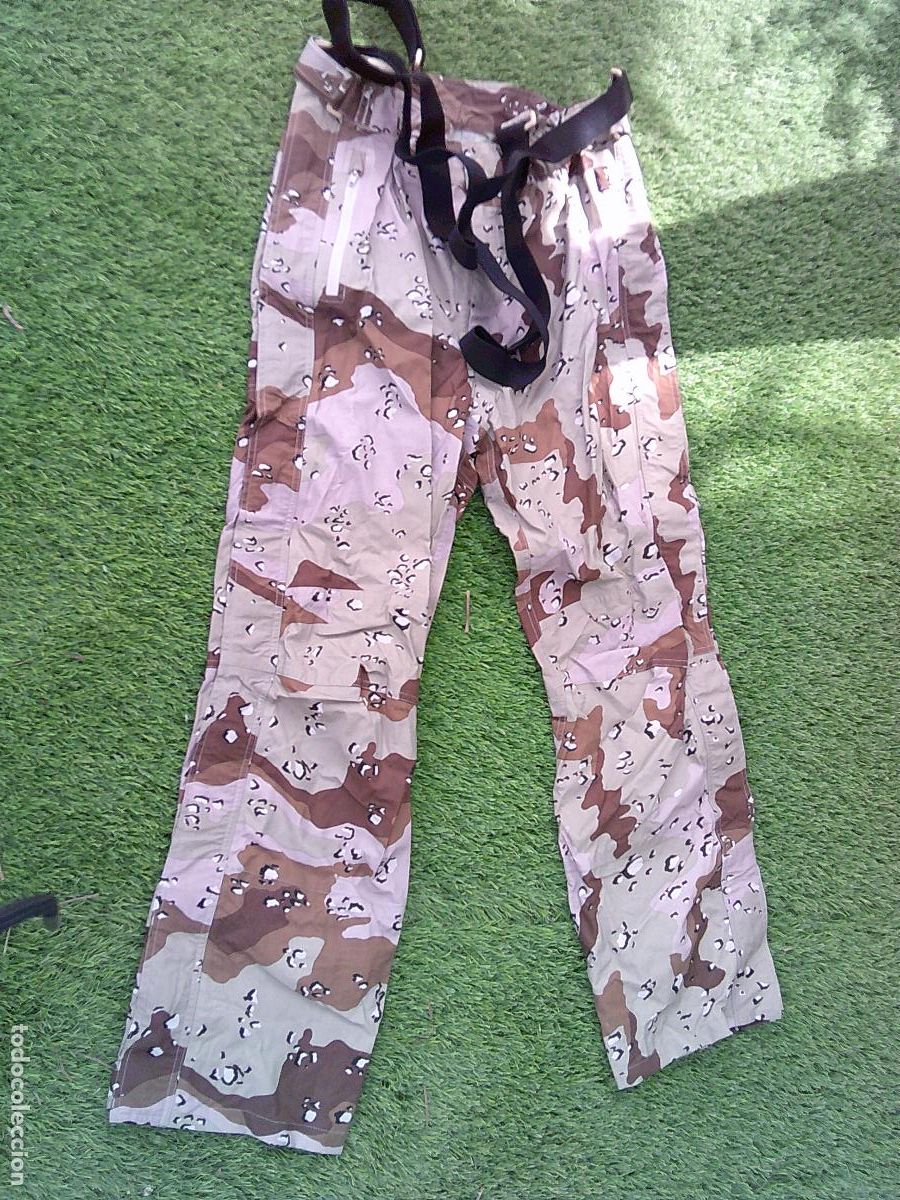 Militaria: Pantal&oacute;n nuevo gorotex Ej&eacute;rcito Espa&ntilde;ol Talla L