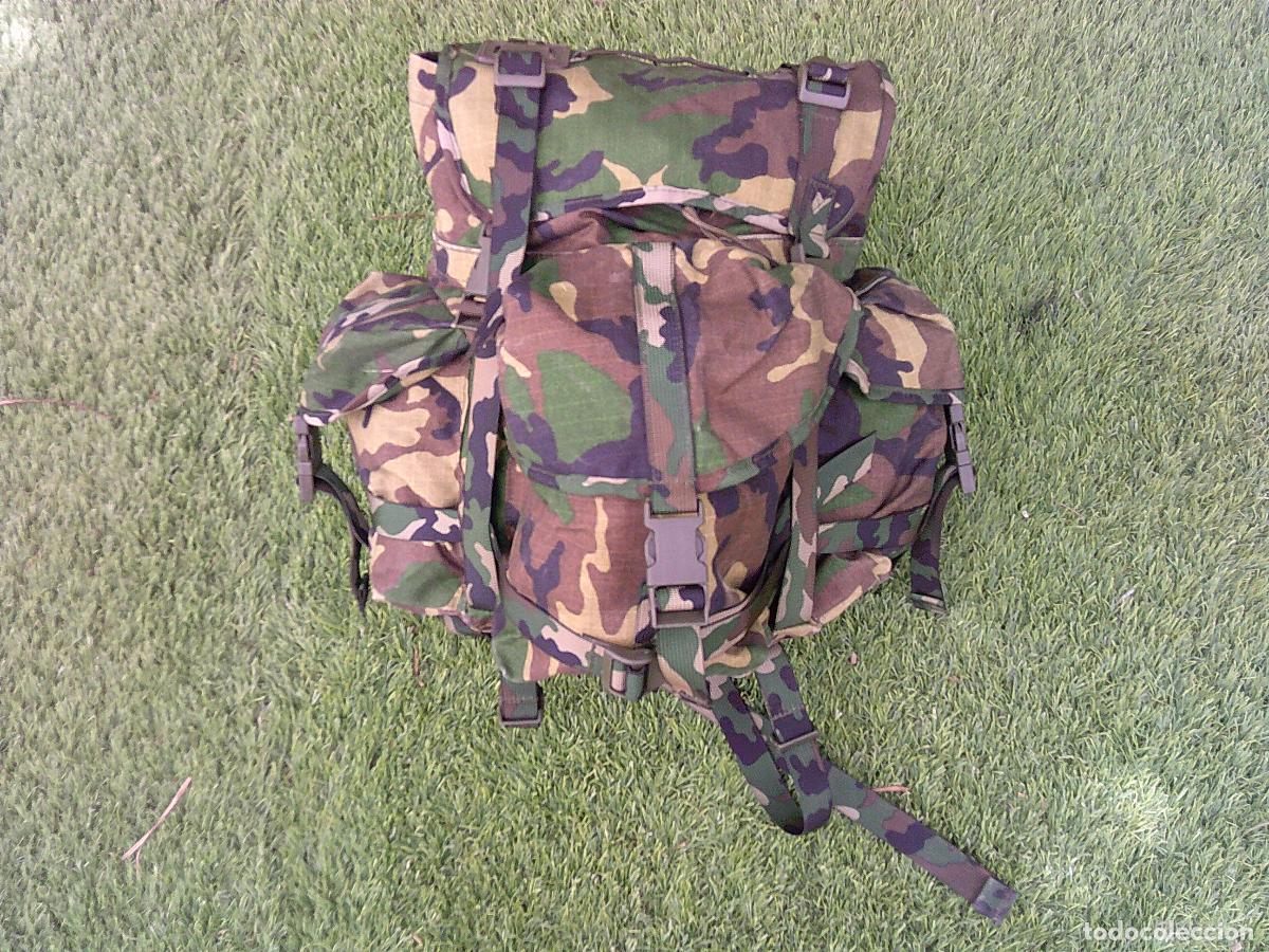 Militaria: Mochila de combate t&aacute;ctica Ejercito Espa&ntilde;ol