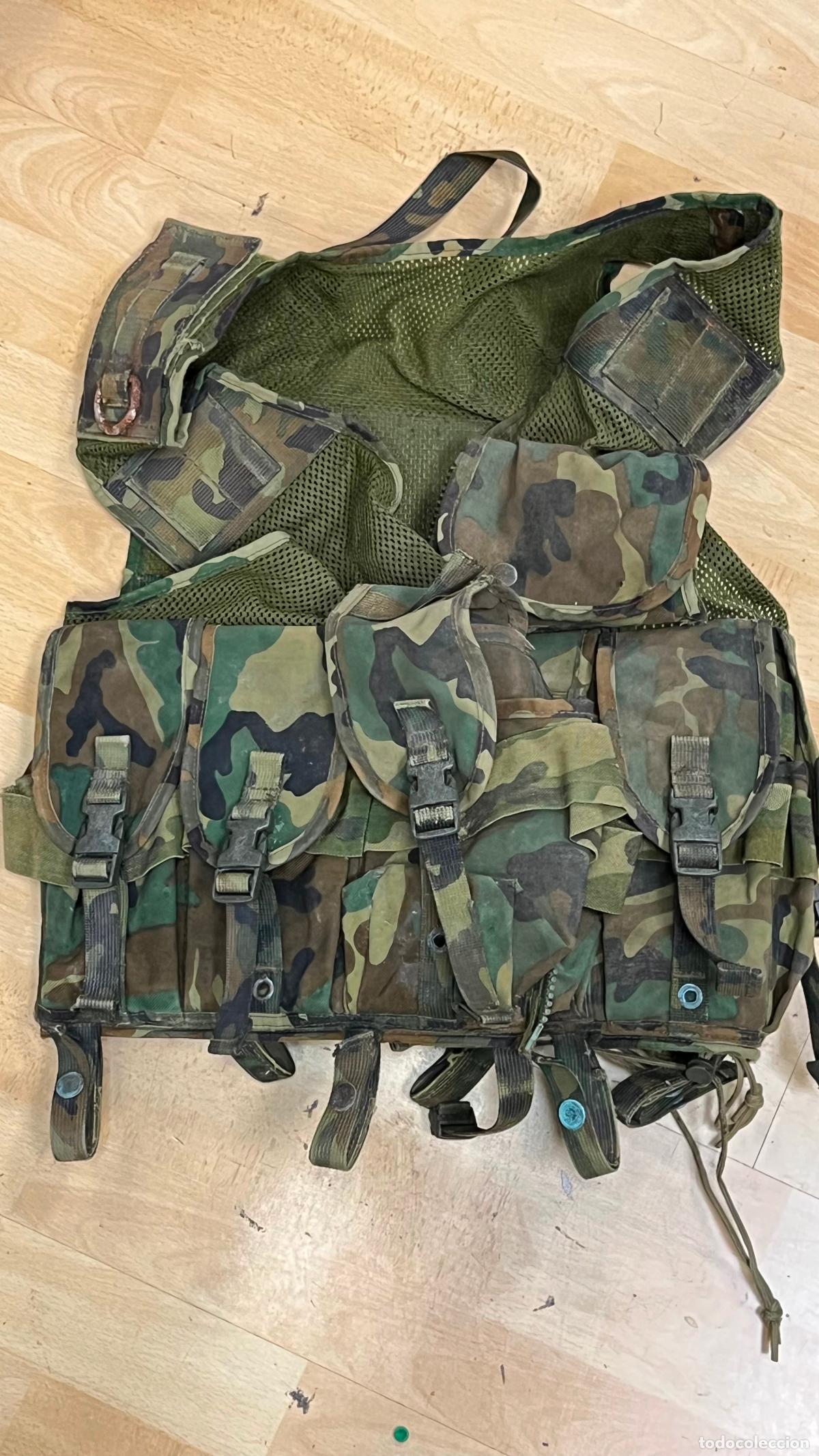 Militaria: chaleco portaequipo de combate Altus - usado en afganistan