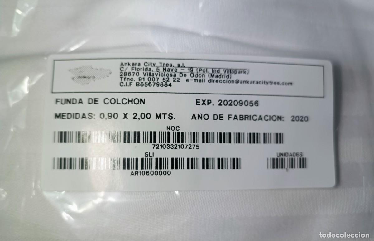 Militaria: Funda de colch&oacute;n del Ejercito del Aire de 90x200x24 - Foto 2