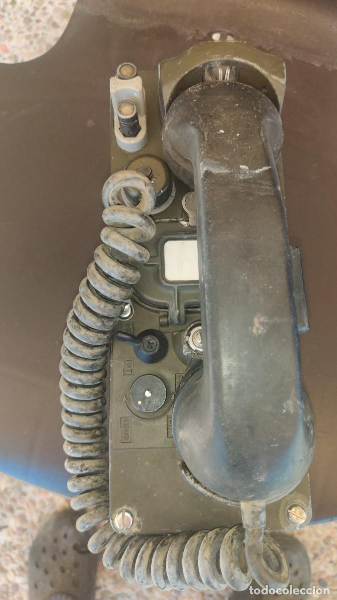 Militaria: Tel&eacute;fono de campa&ntilde;a americano