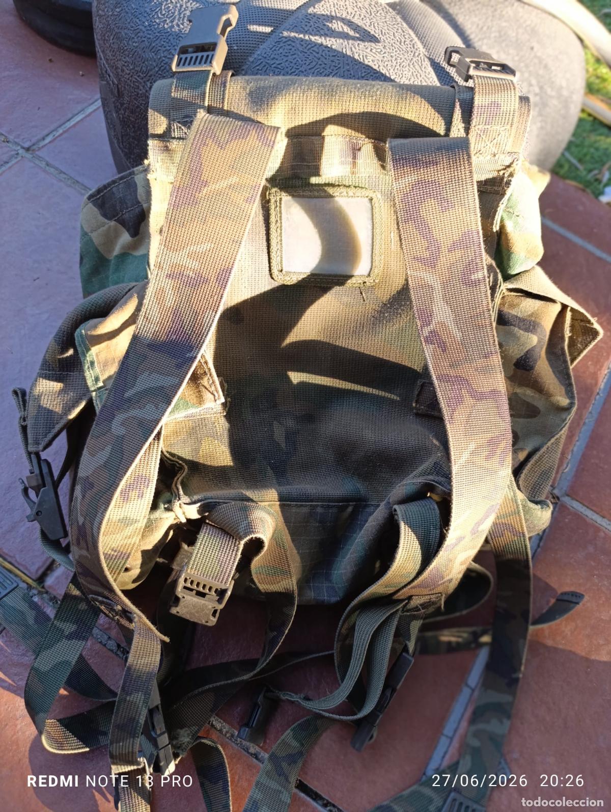 Militaria: MOCHILA EJERCITO DE COMBATE CAMUFLAJE. - Foto 2