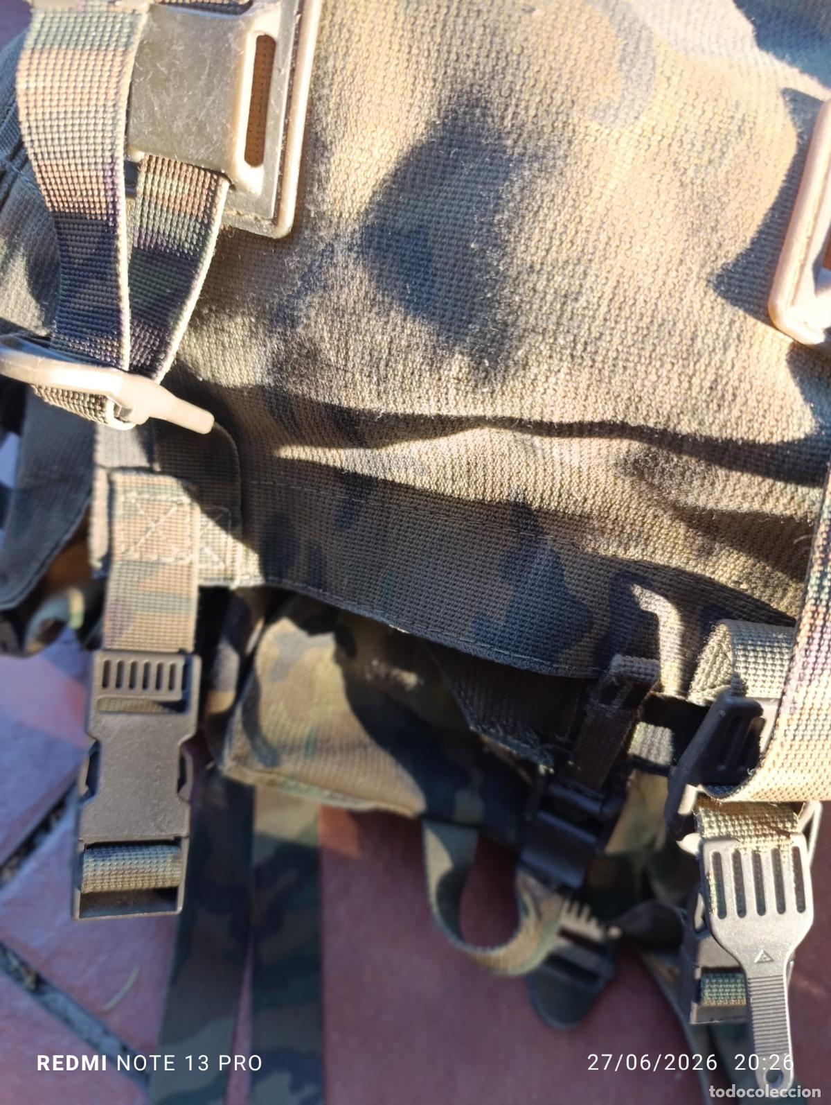 Militaria: MOCHILA EJERCITO DE COMBATE CAMUFLAJE. - Foto 3