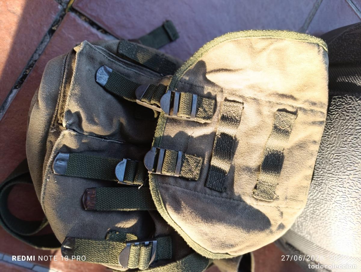Militaria: ANTIGUA MOCHILA EJERCITO DE COMBATE. - Foto 2
