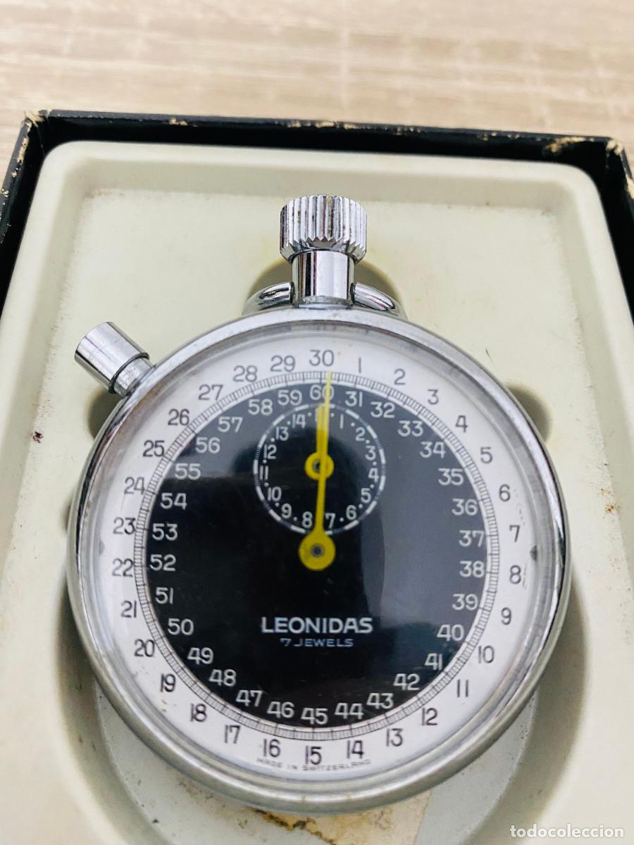 Militaria: Cron&oacute;metro Leonidas 7 Joyas Suizo