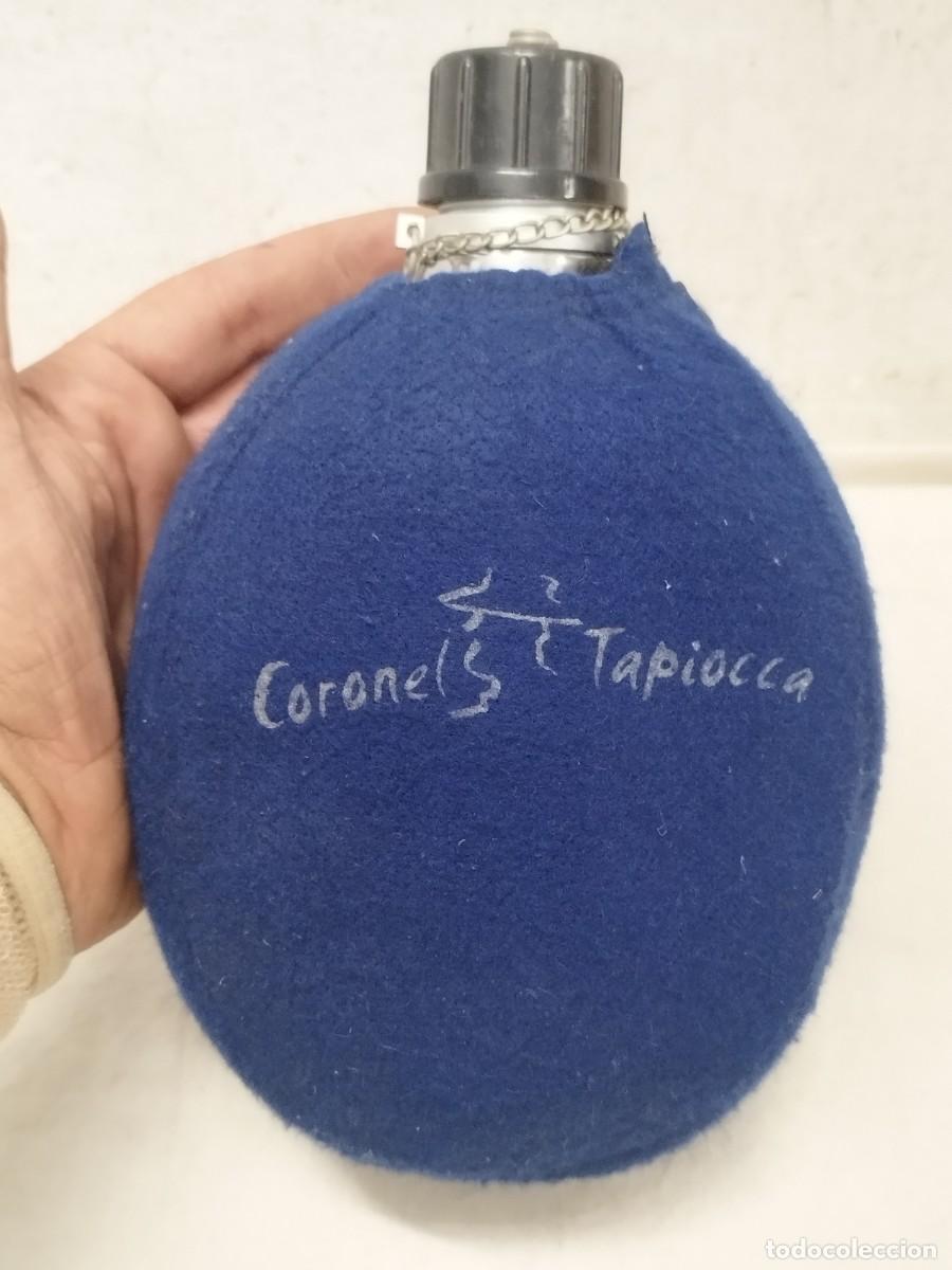 Militaria: Antigua cantimplora Coronel Tapiocca.