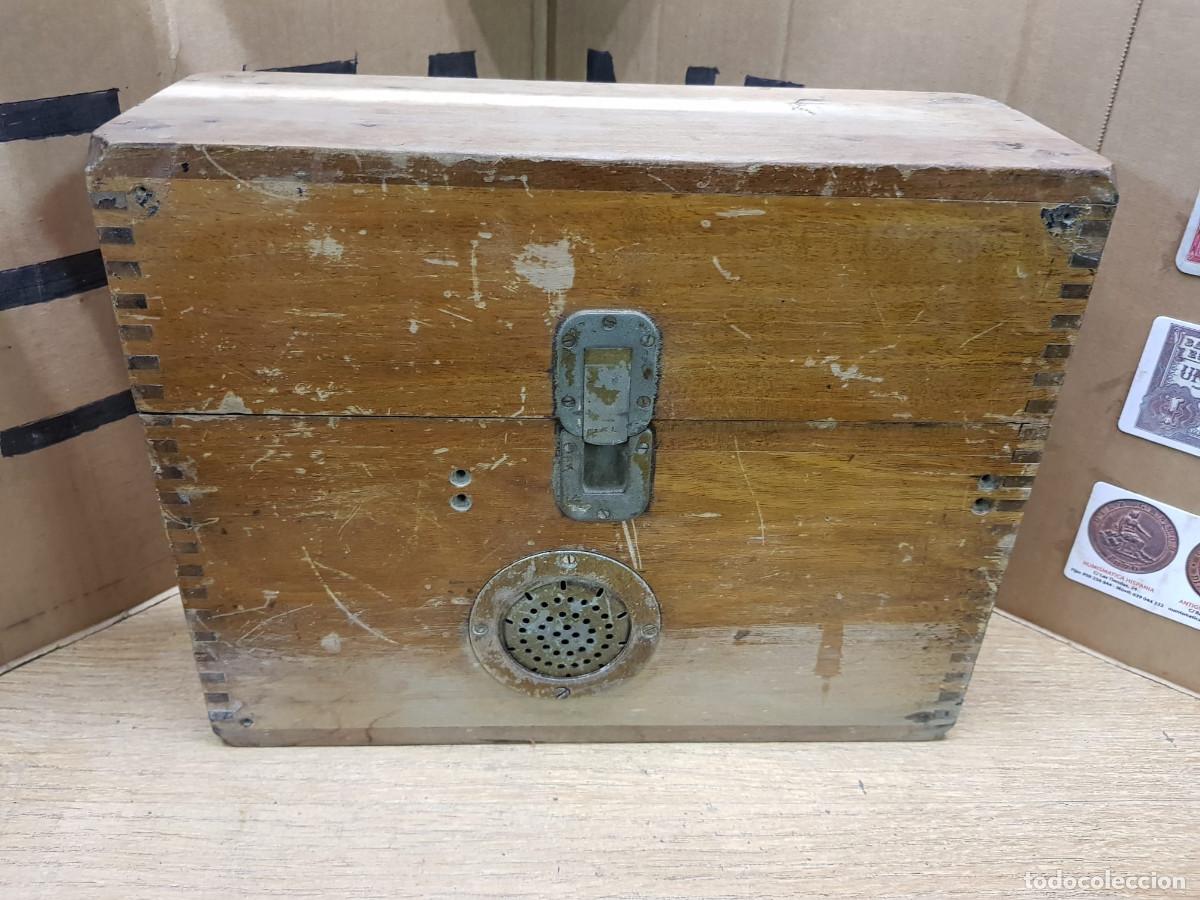 Militaria: ANTIGUA CAJA DE TELEFONO MILITAR