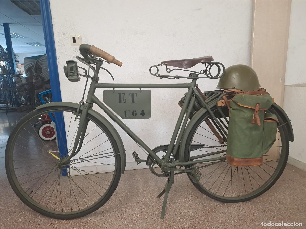 Militaria: BICICLETA MILITAR ESPA&Ntilde;OLA BH &mdash; A&Ntilde;OS 1940/1950