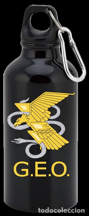 Militaria: Bidon Alumino 400 ml negro GEO