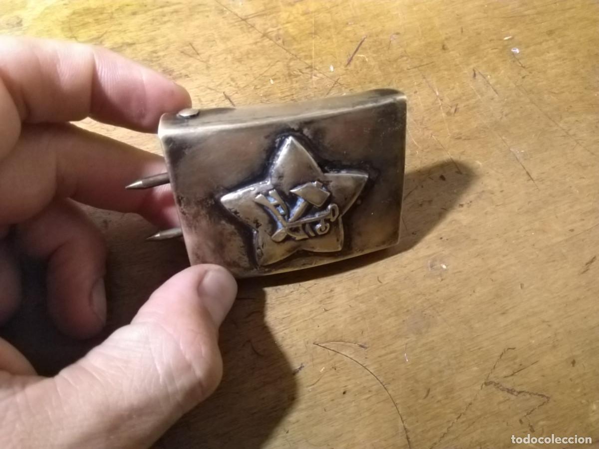 Militaria: Hebilla alemana milicias comunistas a&ntilde;os 20