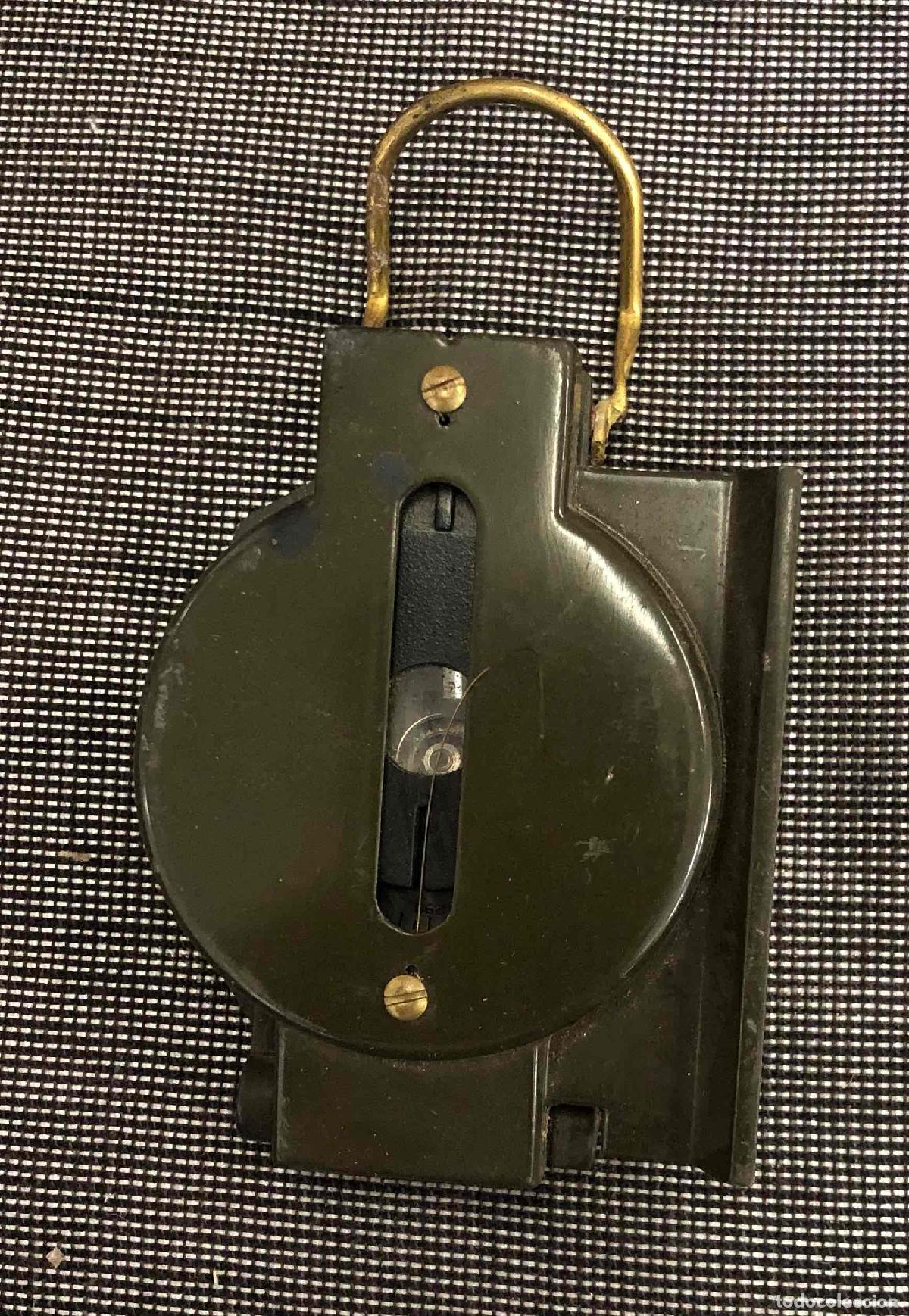 Militaria: ANTIGUA BRUJULA MILITAR - Foto 2
