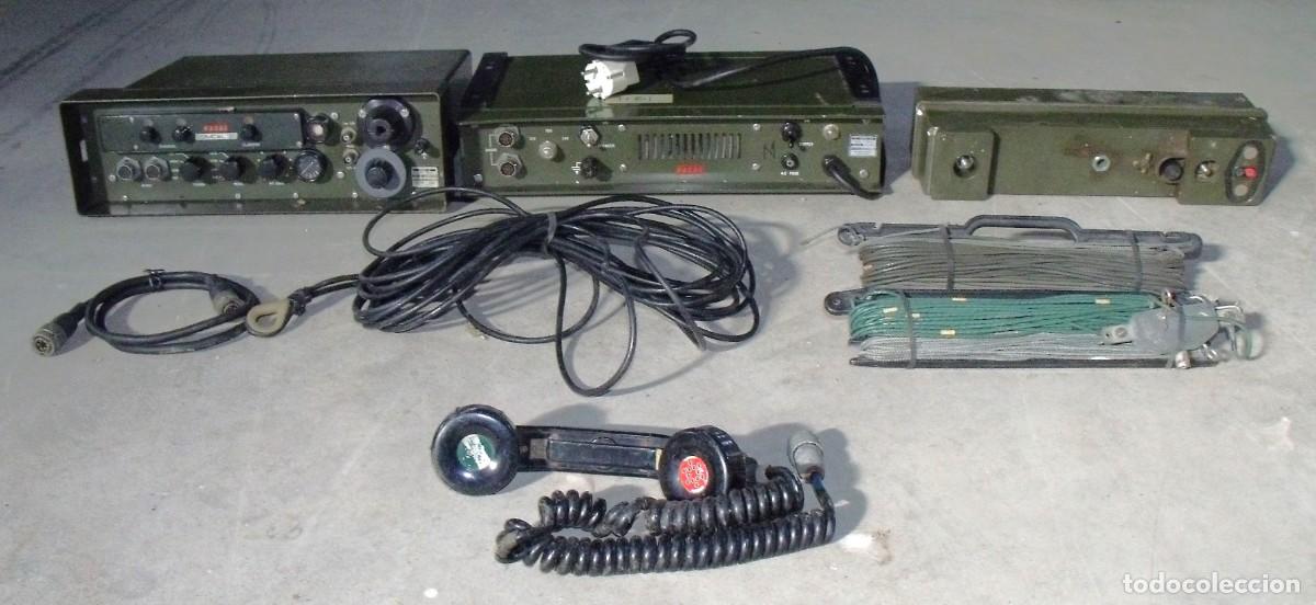Militaria: ESTACION DE RADIO BRITANICA DE HF BLU RACAL COMCAL 30W TRA-932 PARA VEHICULO