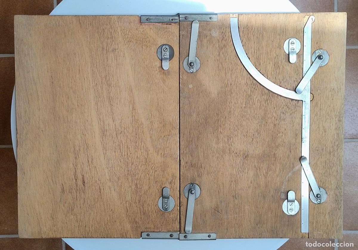 Militaria: PLANCHETA ALEMANA DE ARTILLERIA CANEVAS, GUERRA CIVIL ESPA&Ntilde;OLA, II GUERRA MUNDIAL.