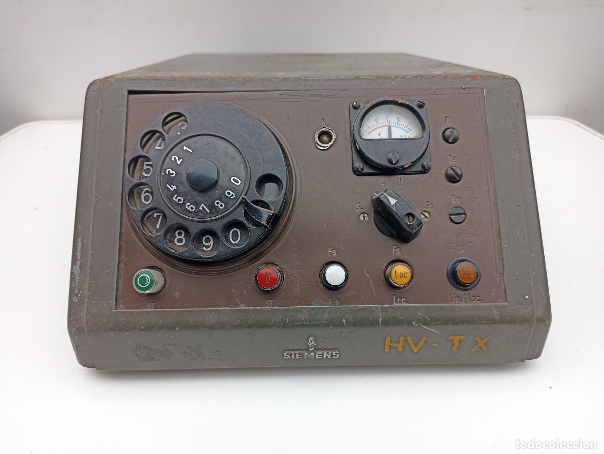 Militaria: Teletipo militar, Fernschreib-endsatz T56 Siemens de la Bundeswehr 1960
