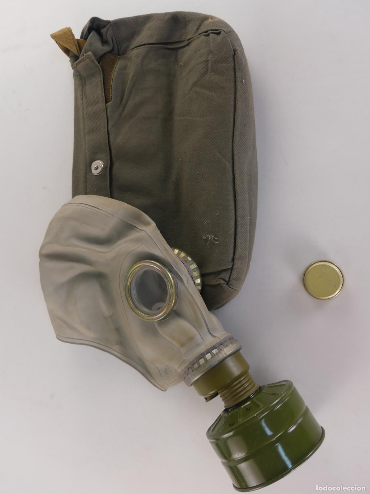 Militaria: MASCARA DE GAS BOLSO DE LIENZO - UNI&Oacute;N SOVI&Eacute;TICA