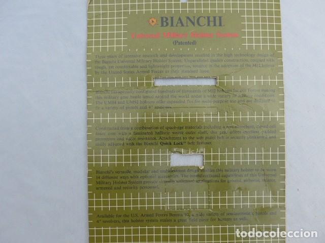 Militaria: EXTENSOR DE CADERA PARA FUNDA BIANCHI M 1425 - Foto 7