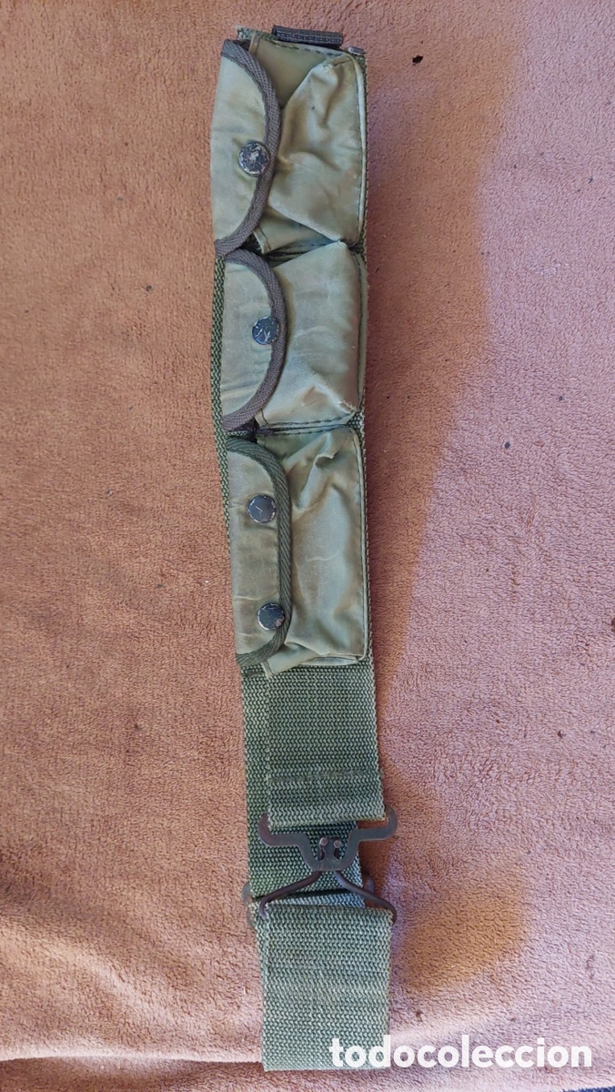 Militaria: Cintur&oacute;n canana militar - Foto 2