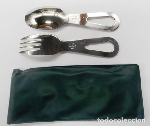 Militaria: EJERCITO ESPA&Ntilde;OL: CUBIERTOS DE CAMPA&Ntilde;A - Foto 2