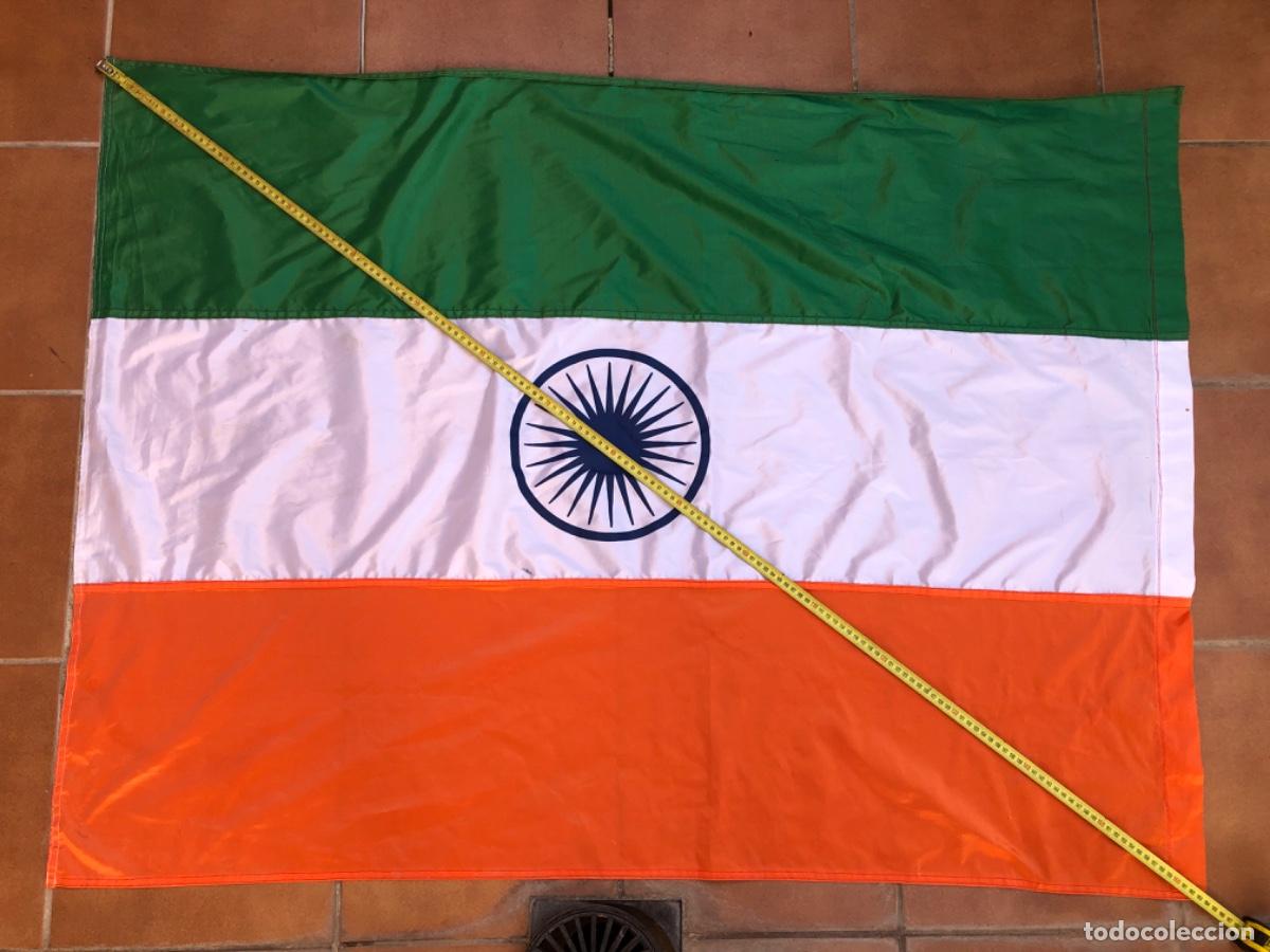 Militaria: BANDERA DE BARCO DE LA INDIA.