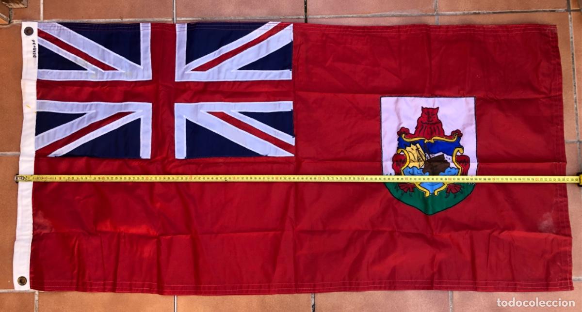 Militaria: BANDERA DE BARCO DE LA ISLA DE BERMUDAS.