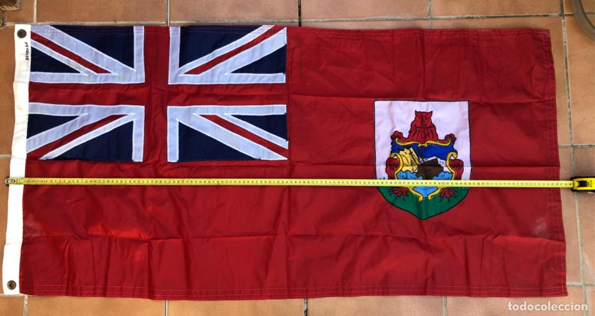 Militaria: BANDERA DE BARCO DE LA ISLA DE BERMUDAS. - Foto 2