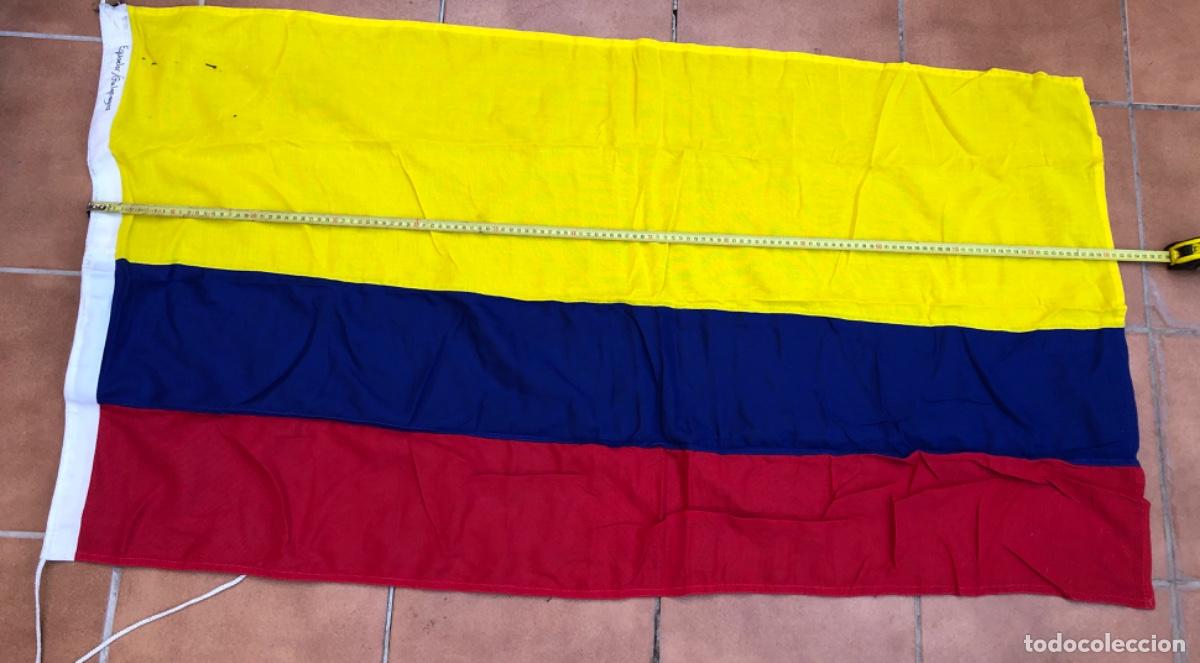 Military Antiques: BANDERA DE BARCO ECUADOR / GAL&Aacute;PAGOS.