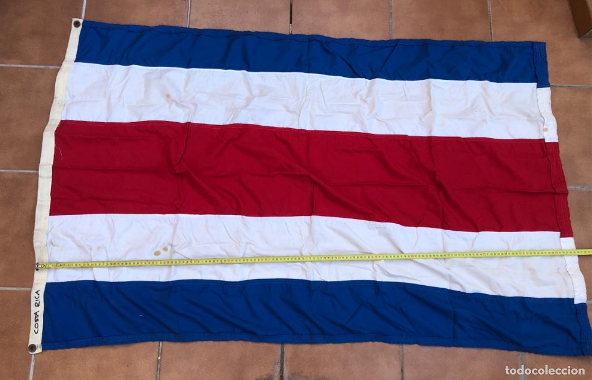 Militaria: BANDERA DE BARCO DE COSTA RICA.