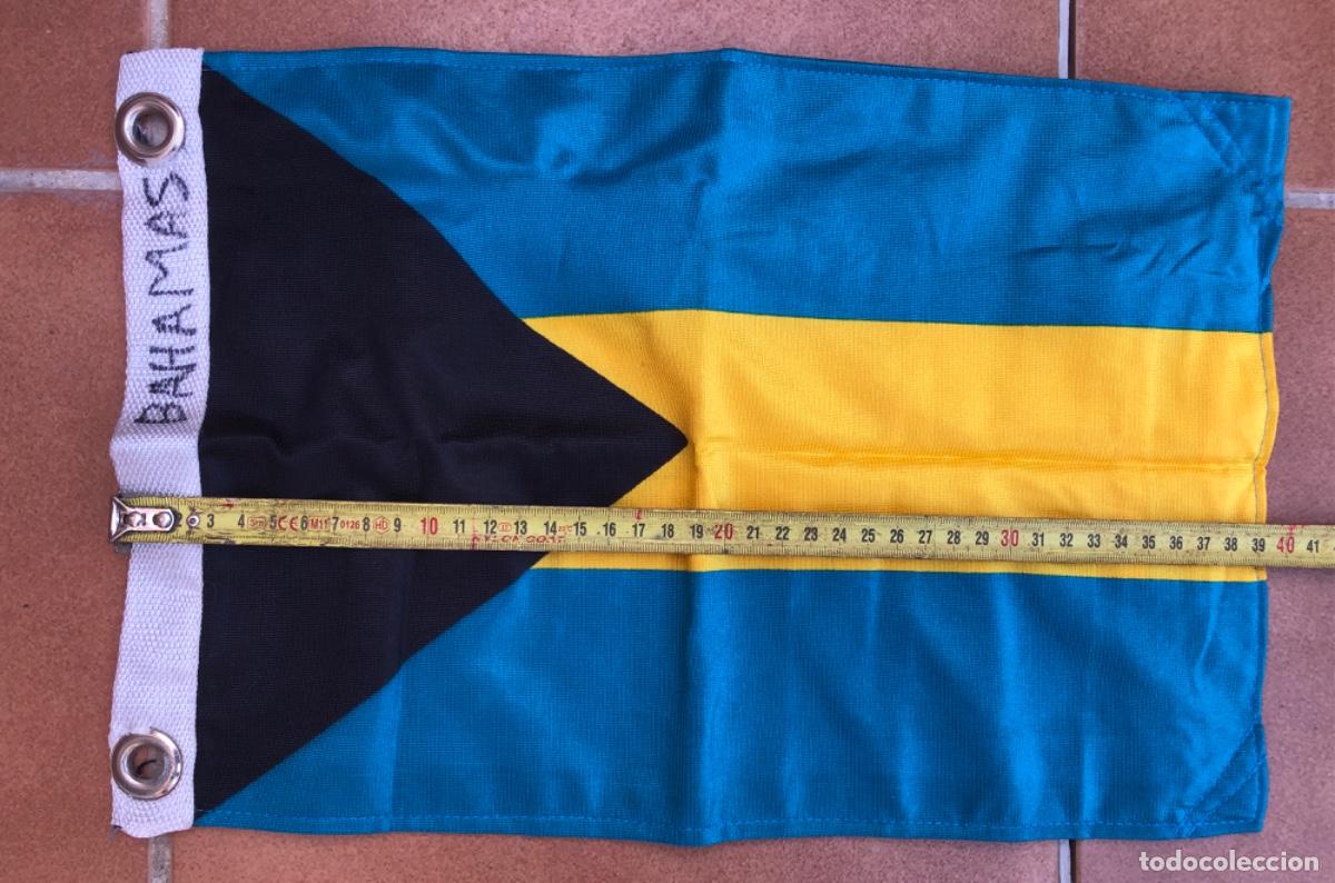 Militaria: BANDERA DE BARCO DE BAHAMAS.