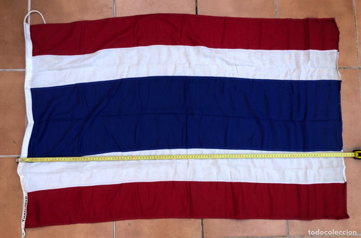 Militaria: BANDERA DE BARCO DE TAILANDIA.