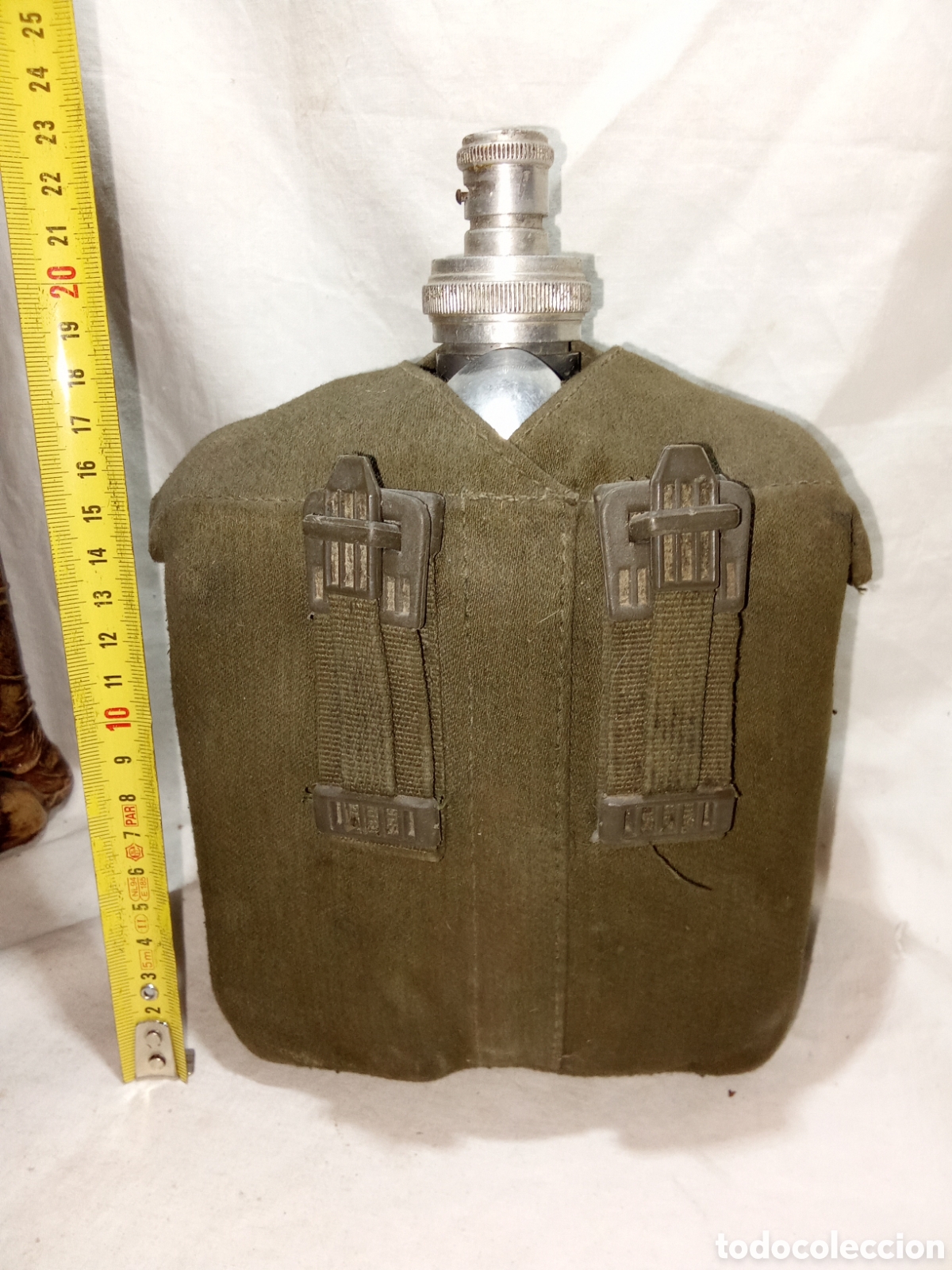 Militaria: CANTIMPLORA MILITAR VERDE - Foto 2