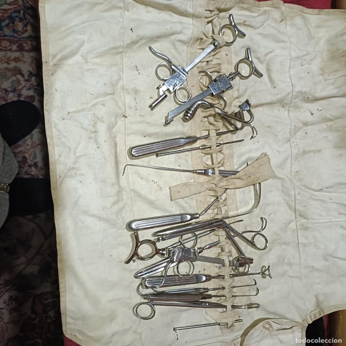 Militaria: Instrumental m&eacute;dico de campa&ntilde;a guerra de Cuba utilizada por Estados Unidos