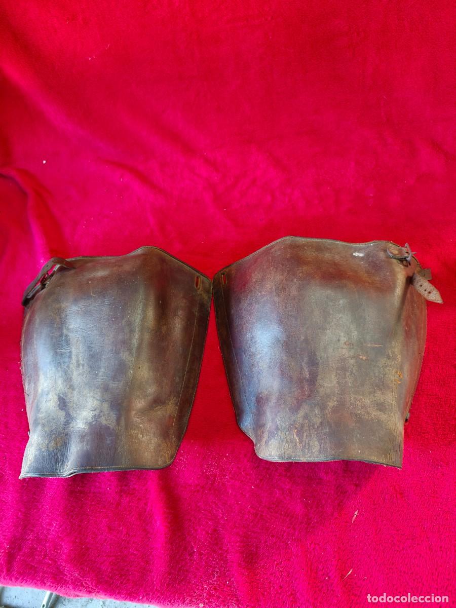 Militaria: Polainas vintage, las fotografias son parte de la descripcion.