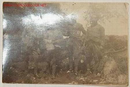 Militaria: Foto grupo de soldados, a&ntilde;os 20