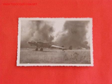 Militaria: Foto alemana 8x5'5 cms