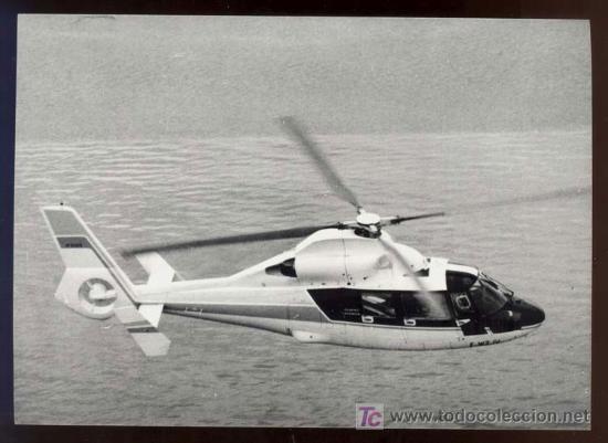 Militaria: A&eacute;rospatiale SA 365 N DAUPHIN 2 / Fotog. Promo Grupo A&eacute;rospatiale / 17,7 x 12,5