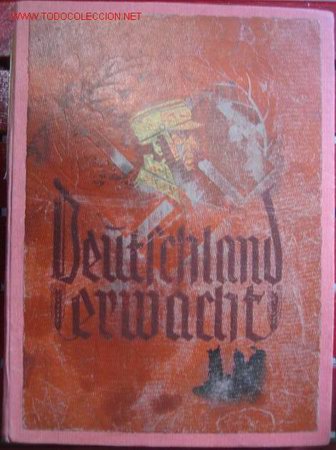 Militaria: &Aacute;lbum de 205 fotos Deutchland ermatch, NSDAP, l&aacute;mina final de 6 hojas de foto conjunto