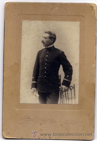 Militaria: FOTOGRAFIA OFICIAL INFANTERIA N&ordm; 22 (FOTO)