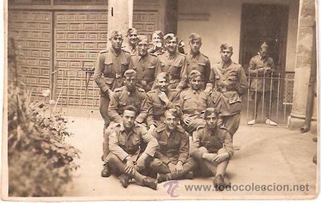 Militaria: FOTOGRAFIA ORIGINAL MILITAR. MEDIDAS: 7.5 CM X 5 CM.