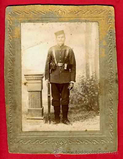 Military Antiques: FOTO MILITAR , ALBUMINA , RETRATO, ORIGINAL , B13