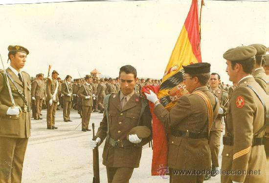 Militaria: fotos de una jura de bandera