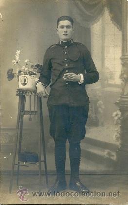 Militaria: 8360 - ANTIGUA TARJETA POSTAL - FOTOGRAF&Iacute;A MILITAR